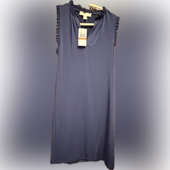 Michael Kors Dresses & Skirts - Michael Kors sleeveless Navy blue Dress